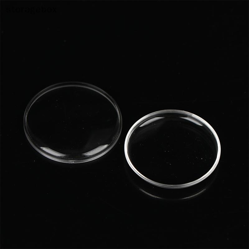 [Hộp lưu trữ] 28MM- 32.2MM Phụ kiện đồng hồ Gương Vỏ keo hữu cơ Ống kính thủy tinh Vỏ nồi cổ điển Vỏ nhựa Acrylic Vỏ màng bảo vệ đẹp