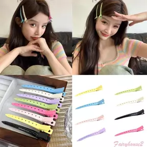 Kẹp Tóc Màu Sắc Tươi Sáng, Gói 8 Dành Cho Nữ - Phù Hợp Tạo Kiểu và Salon