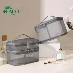 Springevenstar Dung Tích Lớn Túi Đựng Mỹ Phẩm Du Lịch Tiện Lợi Túi Vệ Sinh Du Lịch Ngoài Trời Túi Bảo Quản Chống Thấm Nước Nữ Trang Điểm Mới Springevenstar