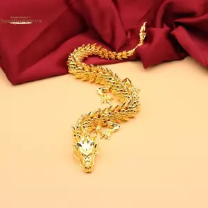 TRTR 3D Tượng Rồng Trang Trí Di Chuyển Cơ Thể Khớp Phòng Triển Lãm Trang Trí Cao Cấp Cung Hoàng Đạo Động Vật Đồng Thủ Công VN