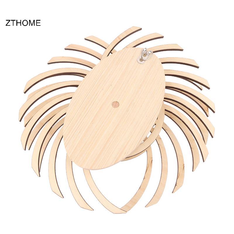 ZTHOME Handmade Retro Điêu Khắc Di Chuyển Nghệ Thuật Treo Tường Gỗ Cối Xay Gió Đảo Chiều Tượng Cho Phòng Khách Trang Trí Nhà Thủ Công HOT