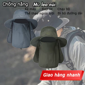 Mũ mùa hè thoáng khí, chống nắng, phù hợp cả nam nữ cho các hoạt động ngoại trời như câu cá và leo núi