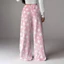 PCF * Nữ Fuzzy Sang Trọng Pyjama Quần Dây Rút Co Giãn Eo Ống Rộng Quần Teddy