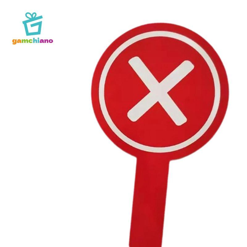 Gamchiano Lớp Học Thật Giả Dấu Hiệu Mái Chèo Chất Liệu Cảm Thấy Giáo Dục Bỏ Phiếu Bảng Trả Lời Cho Trẻ Em Giáo Viên Nhóm Hoạt Động
