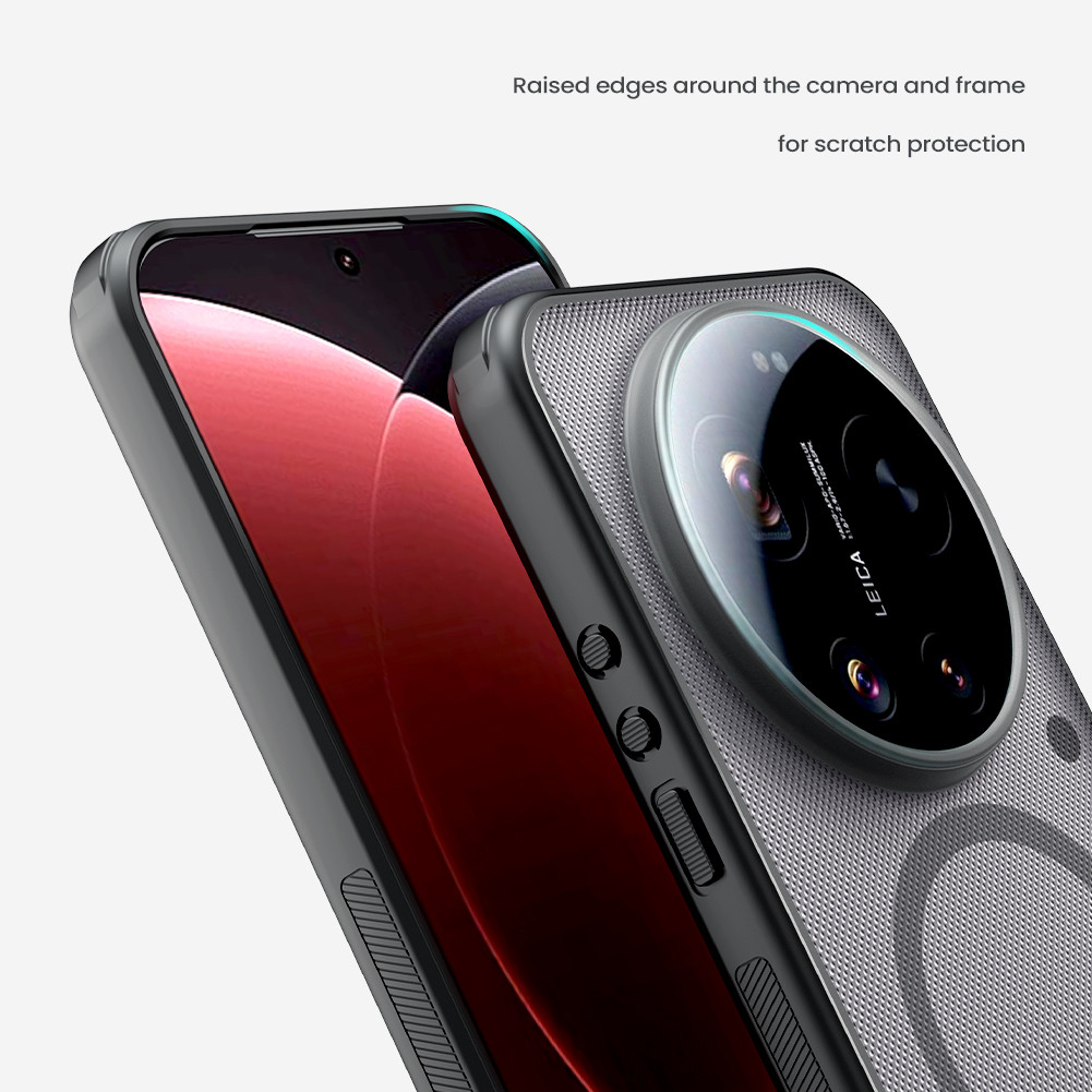 Nillkin Cho Xiaomi 17 Ultra Siêu Mờ Lá Chắn Pro Từ Tính Mờ Nhựa Cứng Ốp lưng Vỏ Bảo Vệ
