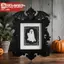 Ge Halloween Crow Bat Vintage Khung Ảnh Không Khí Trang Trí Trang Trí Công Sở Khung Ảnh Halloween Để Bàn Đồ Trang Trí n
