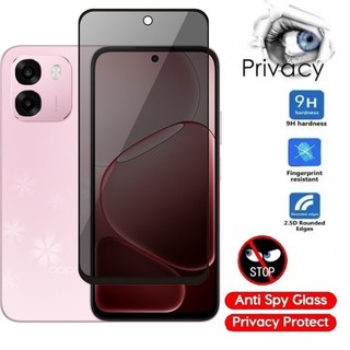 Kính Cường Lực Riêng Tư 2in1 Cho Oppo A6 A6S A6t A6x A 6X A 6T OppoA6S 4G 5G 9H Full Cover Chống Gián Điệp Peek Kính Riêng Bảo Vệ Màn Hình Cho OppoA6t OppoA6 2026 Mặt Sau Ống Kính Máy Ảnh Phim