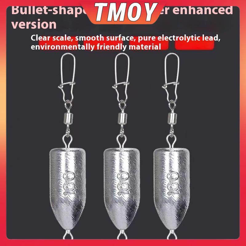 TMOY Bộ 5 Chiếc Chì Chìm Côn Lõm Đáy Dành Cho Câu Cá
