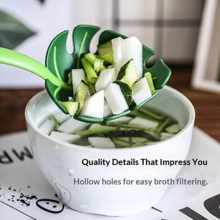 Hộ Gia Đình Lo Mein Hoạt Hình Hàng Hóa Lọc Thìa Hình Lá