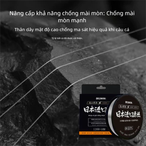 💦Nhật Bản Tono Lure Line - Nylon Lụa Nguyên Chất, Căng Thẳng, Siêu Mịn cho Dây Câu Chủ Lực và JVIF