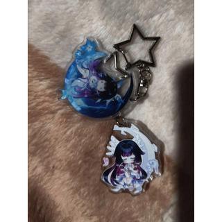Genshin Impact Child of the Moon Damselette Columbina Phone Chain Metal Acrylic