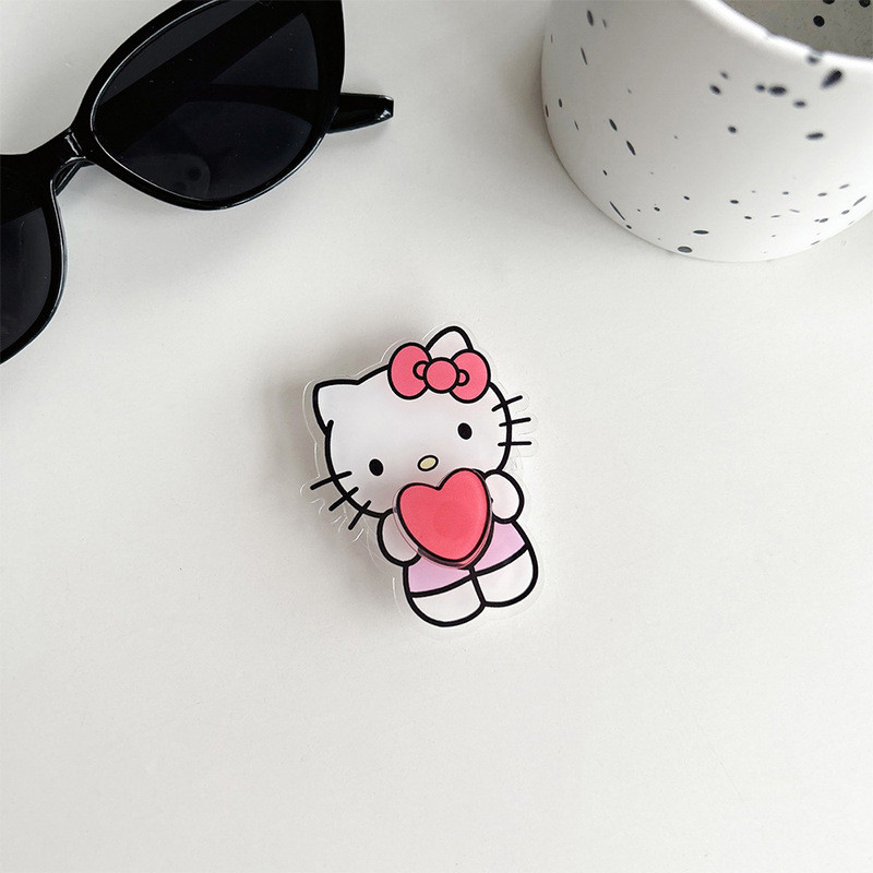 Sanrio Cinnamoroll Hello Kitty Airbag bracket Finger Phone Holder Grips Mobile Phone and Tablet