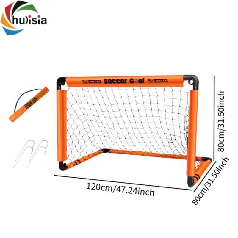 Cổng bóng đá Chulisia dành cho trẻ em, dễ lắp ráp và gấp gọn, kèm túi đựng tiện lợi, phù hợp sử dụng tại sân vườn hay sân chơi.