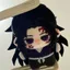 Demon Slayer Kimetsu No Yaiba Anime Hàng hóa Kokushibo Búp bê sang trọng Plushie Đồ chơi nhồi bông 10CM Quà tặng sinh nhật