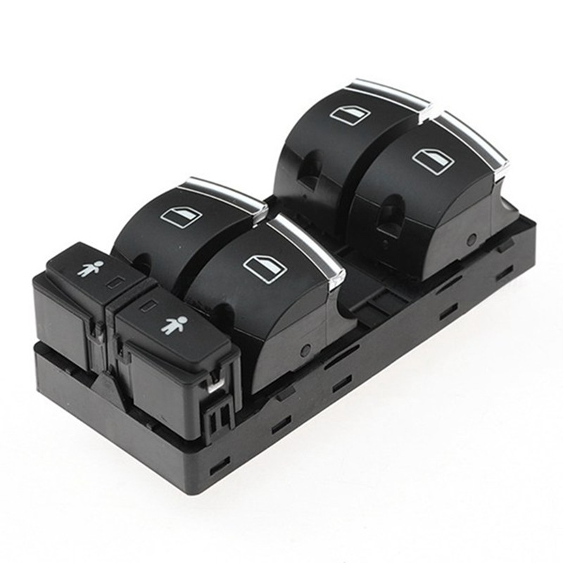 Công tắc cửa sổ điện ô tô Điều khiển điện Nút nâng cửa sổ cho A6 S6 Q7 A3 RS6 Phụ tùng phụ tùng 4F0959851J