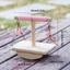 Top Bird Rocking Perch Stand Toy Platform có treo khối mọc răng cho Vẹt Nhai và Đồ chơi tập thể dục đính hôn