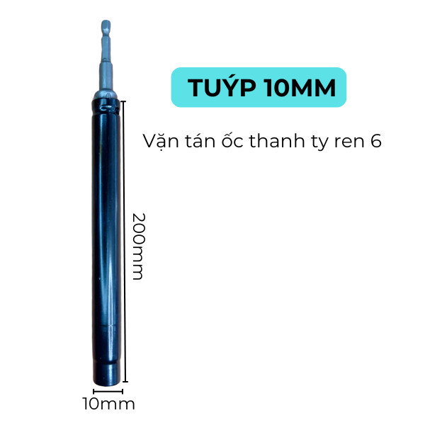 Đầu tuýp vặn tán ty răng đa kích cỡ sửa chữa đa năng Bộ tuýp vặn tán ốc，Thạch cao，Sửa chữa điện nước， Khẩu vặn ốc