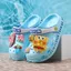 SpongeBob SquarePants Anime Trẻ Em Hang Giày Hoạt Hình Bé Trai Dép Chống Trơn Trượt Đáy Mềm Ngoài Trời Thoáng Mát Dép Quà Tặng Sinh Nhật