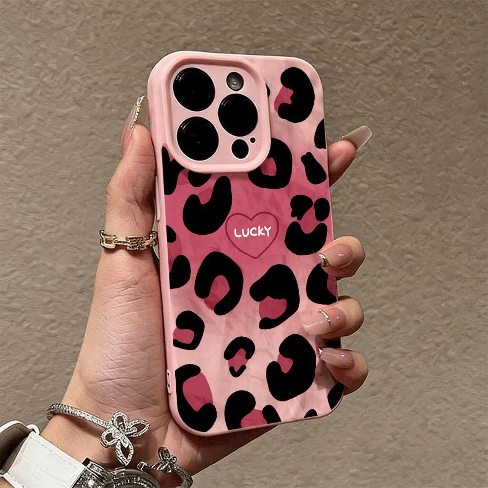 Màu đen Panther mẫu cho iPhone 16 trường hợp iPhone 14promax All Inclusive 15Plus cá tính 13 mới