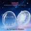 TOPTOOLCX Vỏ bảo vệ, Vỏ cứng PC, Bảo vệ trang trí Bảo vệ chống trầy xước cho Tamagotchi Paradise Đồ chơi trò chơi thú cưng điện tử