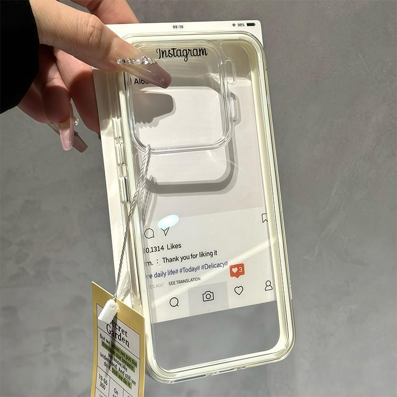 Thích hợp cho OPPOFindX9 Ốp Điện Thoại Nhiều Màu Sắc Ba Trong Một Nữ RENO14 PRO Màu Trơn Phong Cách ins