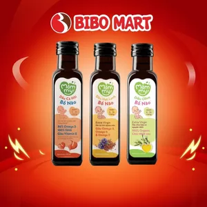 Dầu Ăn Dặm Cho Bé Mămmy Dầu Olive Dầu Cá Hồi Dầu Hạt Lanh Cho Bé Từ 6 Tháng 100ml - Bibo Mart
