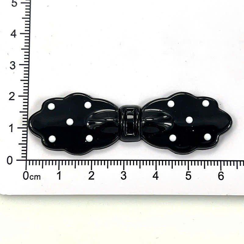 CHARM GẮN DÉP:  CHARM TÙY CHỌN 28 CHI TIẾT NƠ CHẤM BI VÀ HELLO KITTY CUTE- TONE TRẮNG- ĐEN- ĐỎ- HỒNG