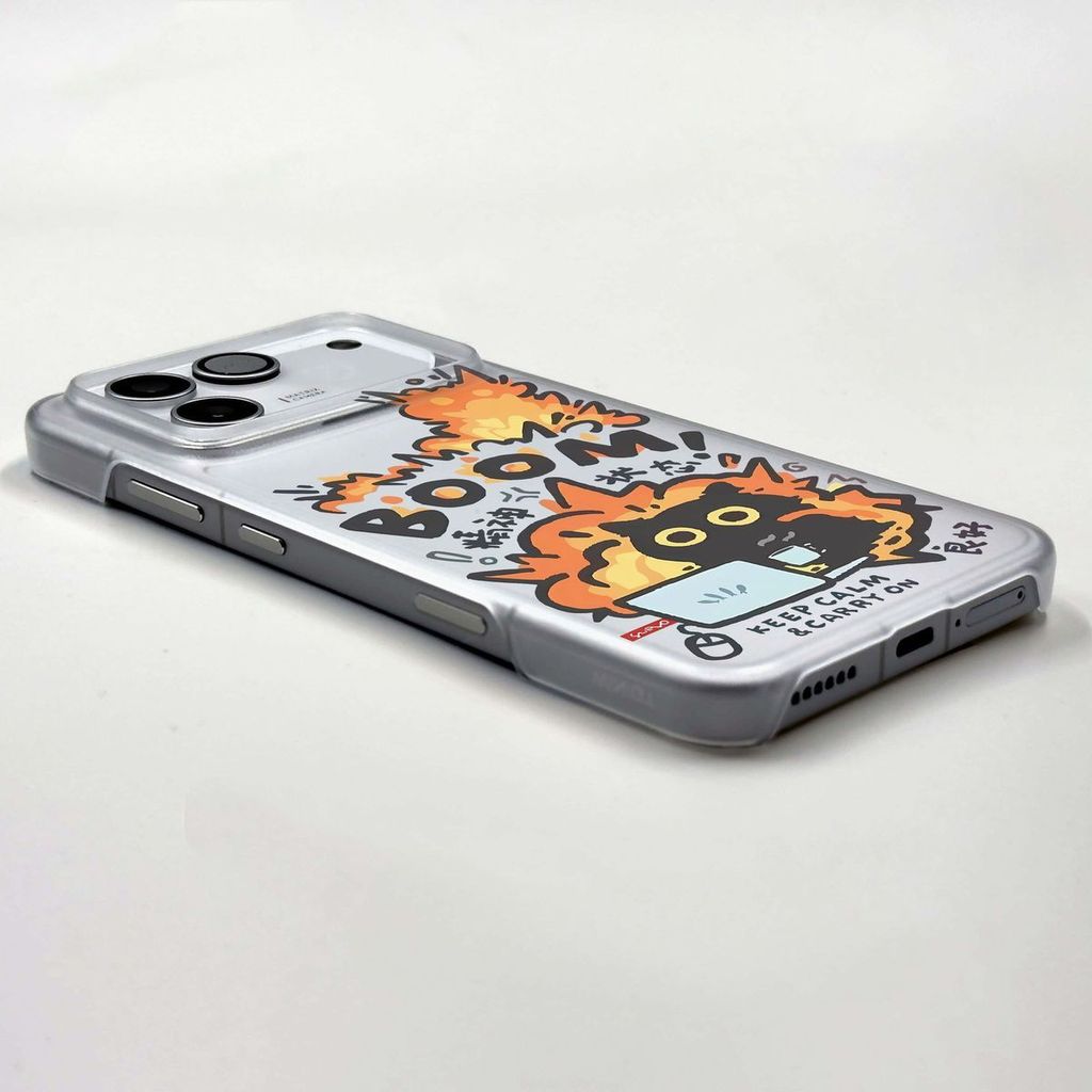 Thích hợp cho Honor WIN RT Vỏ điện thoại Phim hoạt hình Power 2 Half Edge Hard Case Honor GTPro Frosted