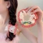 【Scrunchie】 Dây Buộc Tóc / Cột Tóc Scrunchies Hoa To Phồng Đẹp Thời Trang Hàn Quốc - Phụ Kiện Tóc