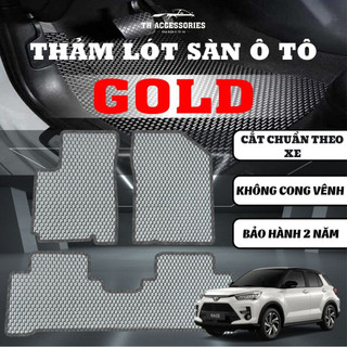 Thảm lót sàn ô tô TOYOTA RAIZE TH Accessories cắt chuẩn form xe dễ dàng vệ sinh không ẩm mốc (full bộ có cốp)