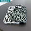 Ốp điện thoại IbumpersTrendy Zebra Print Matte Soft Premium Vỏ chống sốc cho iPhone 11 12 13 14 15 16 17 Pro Max IP 7 8 Plus Iphon X XS XR