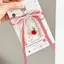 HFSHY Ngọt Kẻ Sọc Ruy Băng Móc Khóa Dâu Quyến Rũ Móc Khóa Nơ Ngọc Trai Mặt Dây Chuyền Điện Thoại Trang Sức Cho Bé Gái Nữ Tặng Túi Trang Trí VN