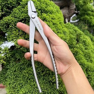 KÌM UỐN DÂY NHÔM HD BONSAI - Bản cao cấp - Thép trắng chống gỉ  Độ dài: 21.3 cm   Độ mở cán cầm: 5 cm