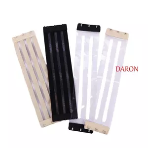 DARON Trong Suốt Dây Đeo Áo Ngực Nhiều Màu Có Thể Điều Chỉnh Dây Đàn Hồi Nữ 4 Hàng 3 Móc Áo Ngực Phụ Kiện