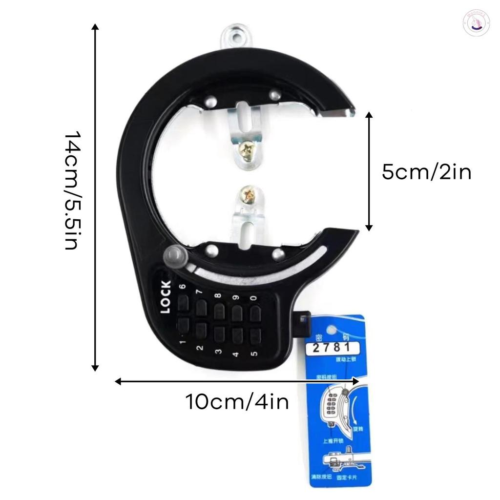 Khóa Xe Đa Năng Chống Trộm và Kéo cho Xe Đạp và Xe Máy