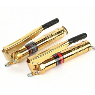 Bơm mỡ bò cầm tay 900cc 2 xilanh siêu khoẻ - Dụng cụ bơm mỡ nhồi 2 ty