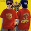 mi sơ cotton ngắn từ 3 đến 15 tuổi, trang phục mùa hè bản quyền multi màu sắc.
