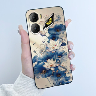 Ốp điện thoại Cho ZTE Nubia Neo 3 5G Z2464N Ốp điện thoại Thẩm Mỹ Sang Trọng Dễ Thương Thoáng Mát Bé Trai Bé Gái Họa Tiết Đen Mờ Mềm TPU Silicon Ốp điện thoại