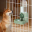 HamshMoc Pet Water Dispenser Thiết kế gắn lồng Các bộ phận có thể tháo rời Hệ thống nạp lại tự động Chai trong suốt cho trong nhà
