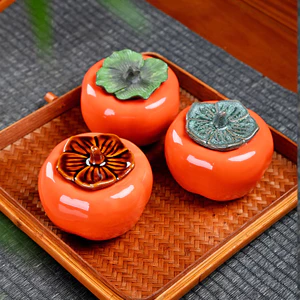 💦Mô Phỏng Chậu Trà Hồng Cưới Kẹo Nồi Hồng Ruyi Lưu Niệm Gốm Sáng Tạo Kín Nồi Nhỏ Hộp Quà Tặng MFPZ