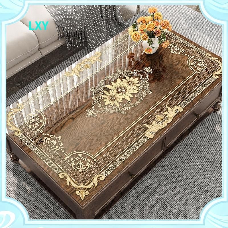 Phong Cách Châu Âu Ren Bàn Cà Phê Thảm Chống Thấm Nước Khăn Trải Bàn Chống Dầu Ánh Sáng Sang Trọng Cảm Giác Cao Cấp 2025 Phong Cách Mới Hộ Gia Đình Phòng Khách Thảm Bảo Vệ Bàn