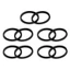SUIT 5 Miếng Giảm Sốc Xe Đạp Phanh Piston Seal Nhẫn Thiết Kế Chuyên Nghiệp