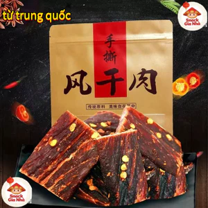 Thịt khô treo gió thịt khô chuẩn vị Tứ Xuyên Trung Quốc xé tay đồ ăn vặt đặc sản