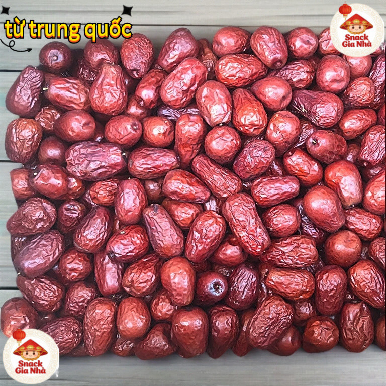 Táo Đỏ Sấy Khô 1Kg - Quả To Táo Đỏ Tân Cương Loại Thượng Hạng Đều Ngon Và Đẹp