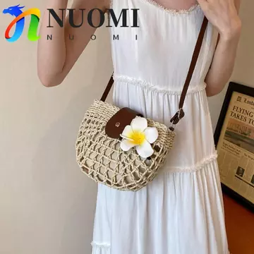 Women's Woven Straw Bag – Large, for the Beach