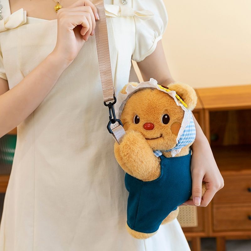 Dễ Thương Dễ Thương Siêu Dễ Thương Gấu Búp Bê Túi Sang Trọng Đồ Chơi Hoạt Hình Túi Đeo Vai Búp Bê Túi Đeo Vai Nhỏ Cô Gái