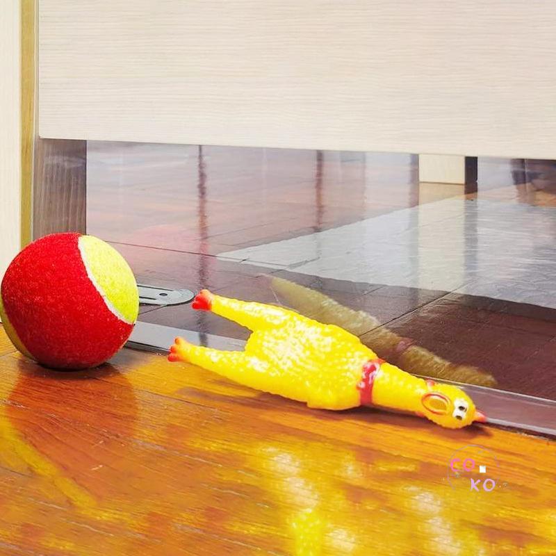 [lipbalm] Under Couch Bloer Rõ Ràng Chống Thấm Nước PVC Đồ Chơi Áo Đáy Giường Cho Khoảng Cách Ốp Lưng Bảo Vệ Nội Thất Thú Cưng Bảng Vách Ngăn Đẹp