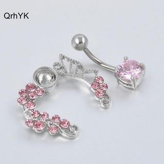 Miếng dán vòng 2 hình bướm màu hồng pastel, xuống rốn dễ dàng sử dụng - Thời trang nữ