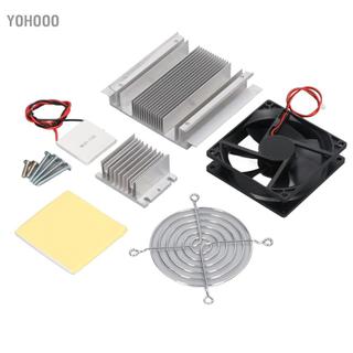 Yohooo Bộ làm mát Peltier Nhiệt điện 70W có tản nhiệt lớn cho hệ thống lạnh thiết bị công nghiệp DIY