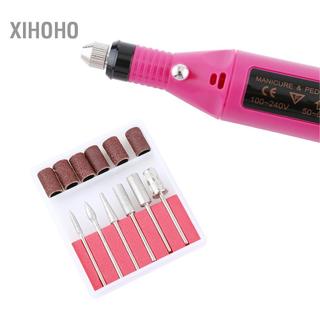 Xihoho Xihoho Móng Tay Nghệ Thuật Khoan 1 Máy Chuyên Nghiệp Điện Làm Móng Tay Chân Nhám Bút Máy Mài Với Phích Cắm US